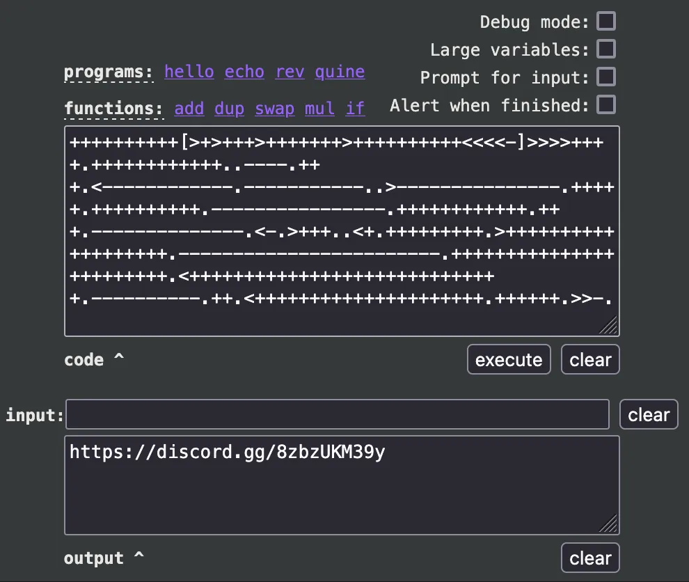 Discord link