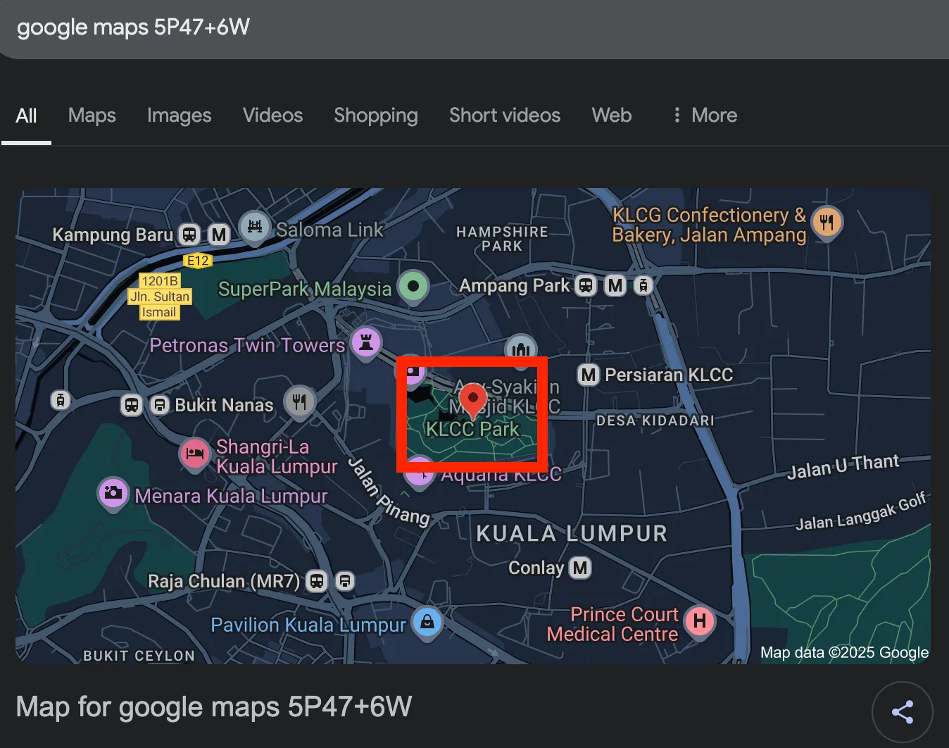 Location found