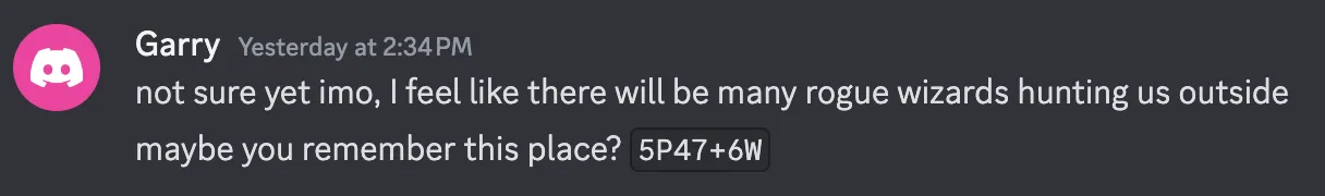 Plus code